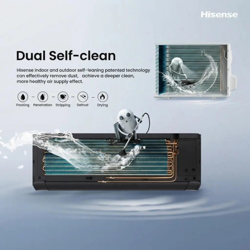 Hisense Split AC 1.5 HP Inverter Black - view 6